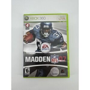 Madden NFL 07 Microsoft Xbox 360 EA Sports CIB